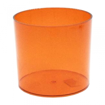 Цветочный горшок &quot;CYLINDER&quot; оранжевый 150 мм