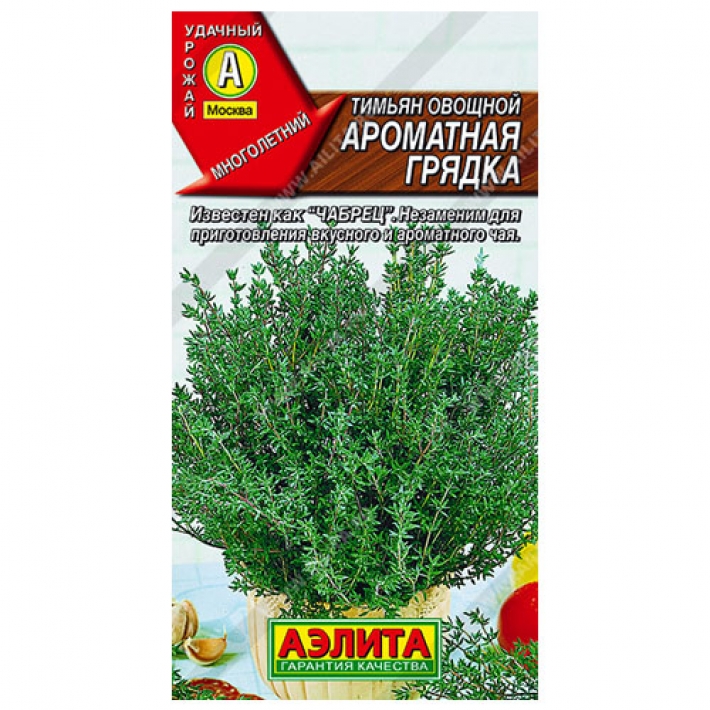 Тимьян овощной Ароматная грядка