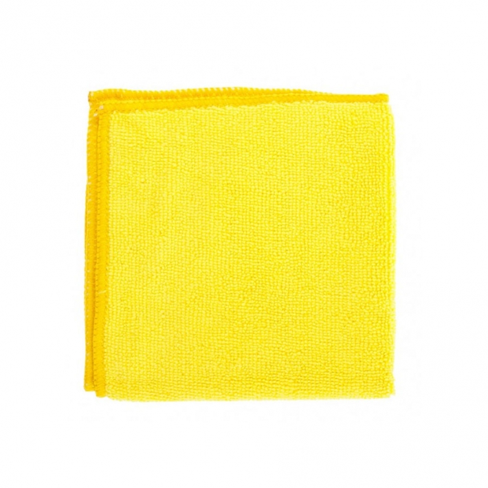 Салфетка универсальная Elfe из микрофибры, 300х300 мм, желтая