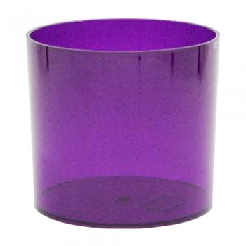 Цветочный горшок &quot;CYLINDER&quot; фиолетовый 150 мм
