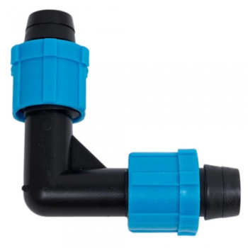 Коннектор угловой капельная лента х капельная лента Green Helper