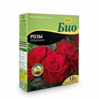 Удобрение сухое гранулированное БИО Розы Фаско 1,2 кг