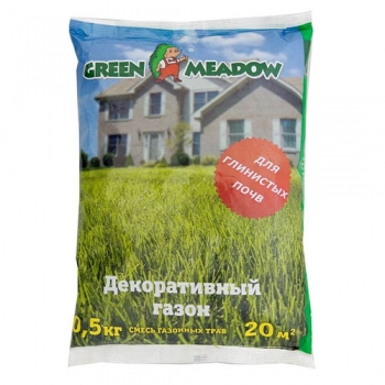Green Meadow Газон декоративный для глинистых почв (500 г)