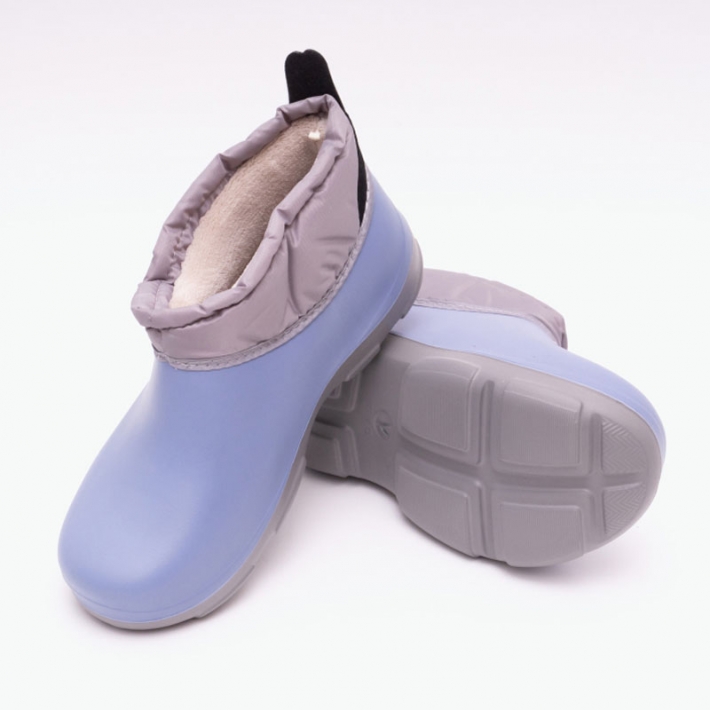 Ботинки утепленные двухцветные женские OYO