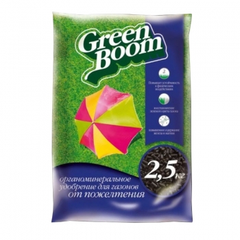 Удобрение минеральное Green Boom Для газона 2,5 кг