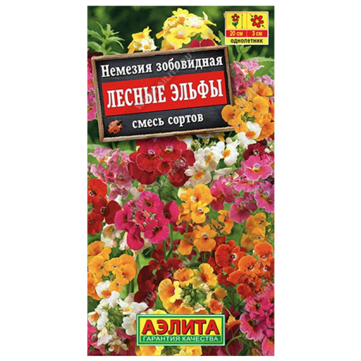 Немезия Лесные эльфы, смесь сортов