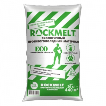 Противогололедный материал Рокмелт ECO (20 кг)
