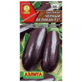 Баклажан Черный великан F1