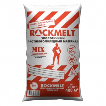 Противогололедный материал Рокмелт MIX (20 кг)