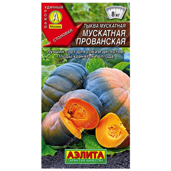 Тыква мускатная Мускатная Прованская