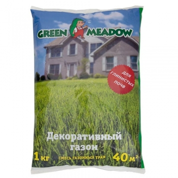 Green Meadow Газон декоративный для глинистых почв (1 кг)