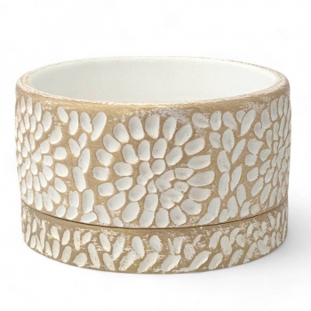 Горшок Астра Верано бел d12*h7см