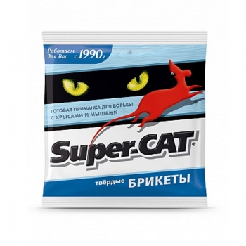 Super-Cat твёрдый брикет Avgust 48 г