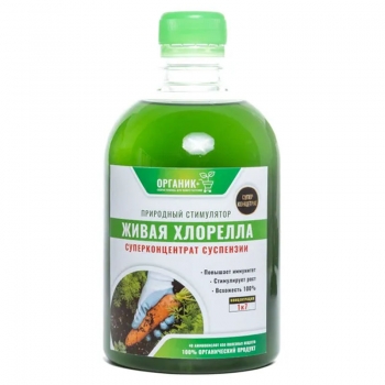 Суспензия хлореллы суперконцентрат Органик+ 0,5 л