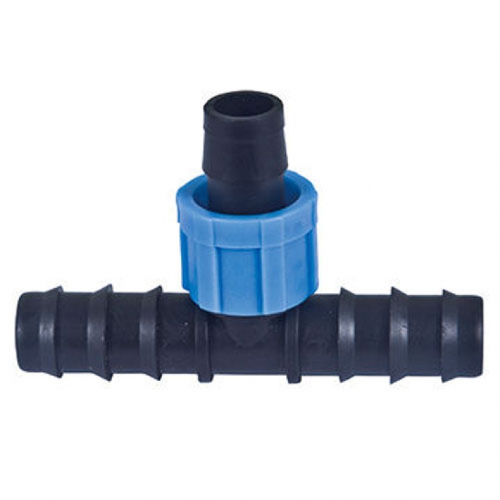 Тройник 20 мм х капельная лента х 20 мм Green Helper