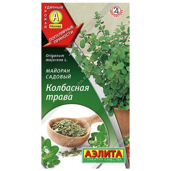 Майоран садовый Колбасная трава