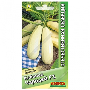 Кабачок белоплодный Чародей F1