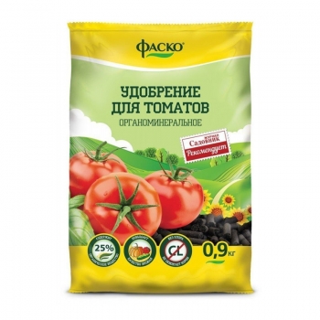 Удобрение органоминеральное Для томатов Фаско 0,9 кг